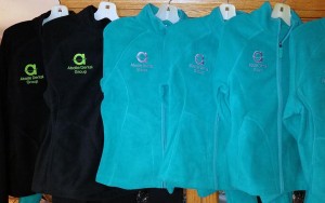 Aboite Dental Group Fleece Jackets with Logo Embroidered